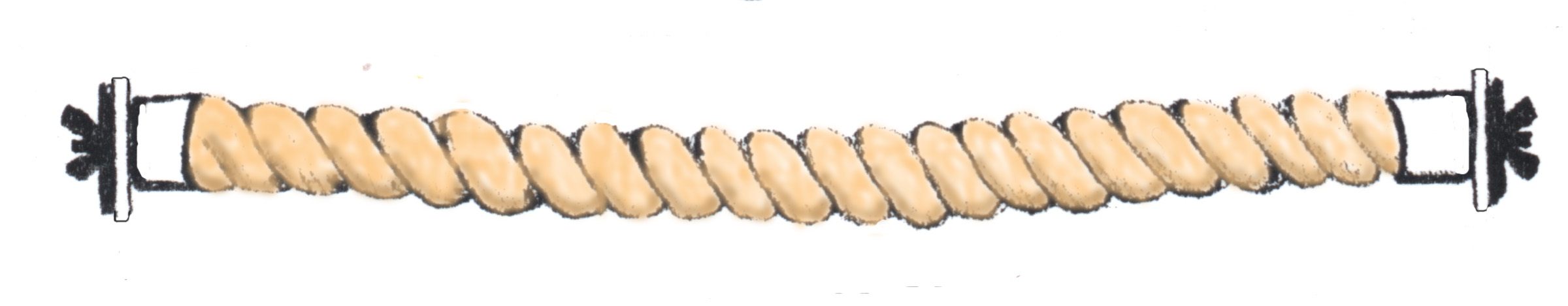 Drawing of Rope Perch