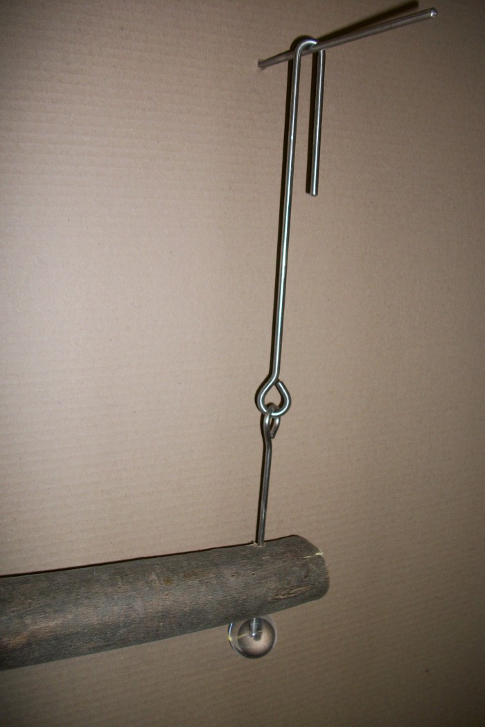 Perch Hanger Hook on top